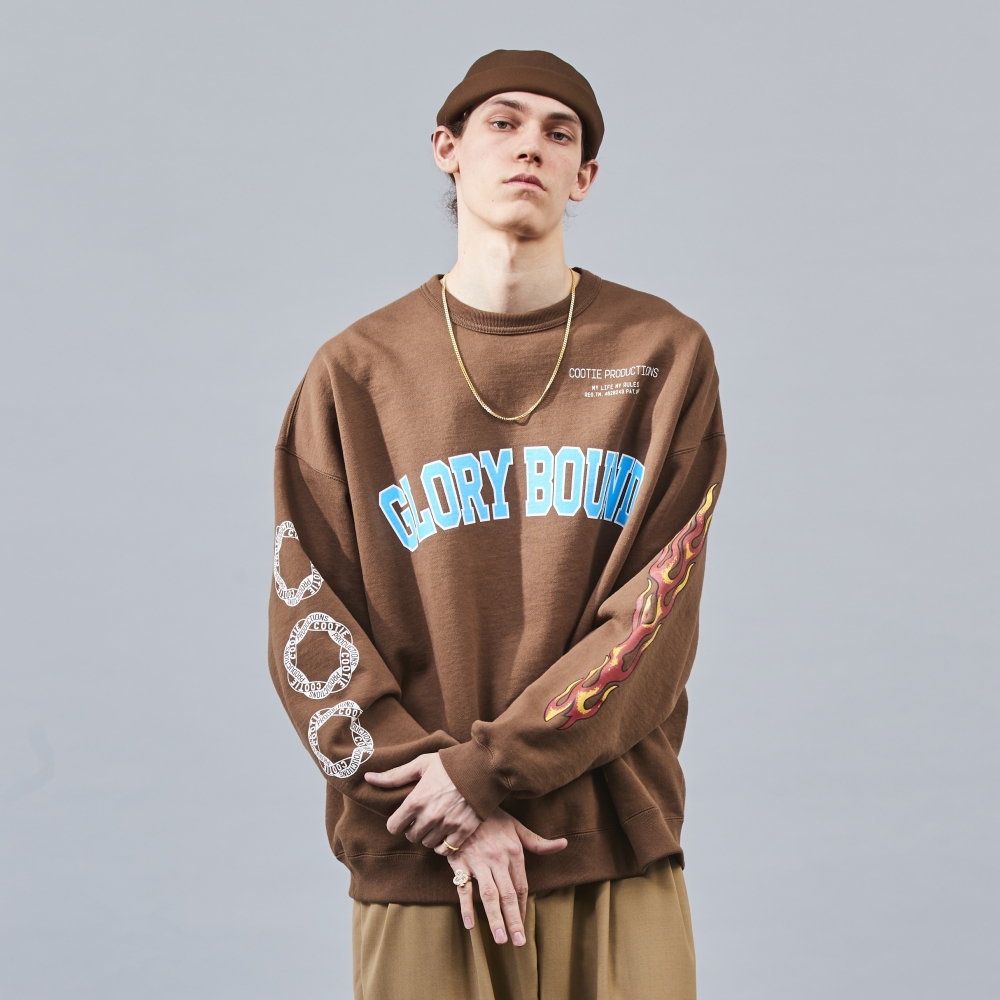 COOTIE/クーティー】新作クルーネックスウェット3型と2タック